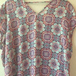 DR2 Floral Tunic Top